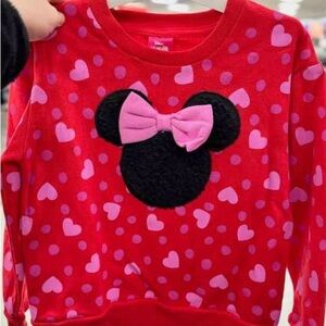 NWT: Toddlers Girls’ Disney Mini Mouse Sweatshirt
